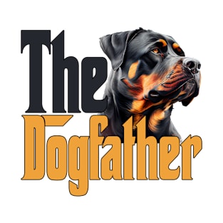 Rottweiler Dog Dad Dogfather Dogs Daddy Father Rottie T-Shirt