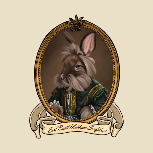 Renaissance Pet - Earl Basil Meldrum Swiftfoot by JMSArt