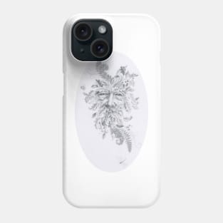 Silverpoint Drawing of the Greenman Phone Case