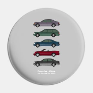 W124 classic car collection Pin