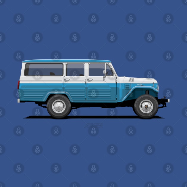 Land Cruiser Station Wagon FJ45LV - Blue by ARVwerks