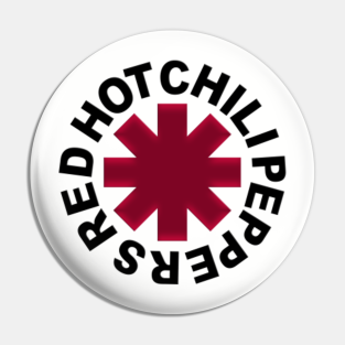 Red Hot Chili Peppers Logo Pins And Buttons Teepublic