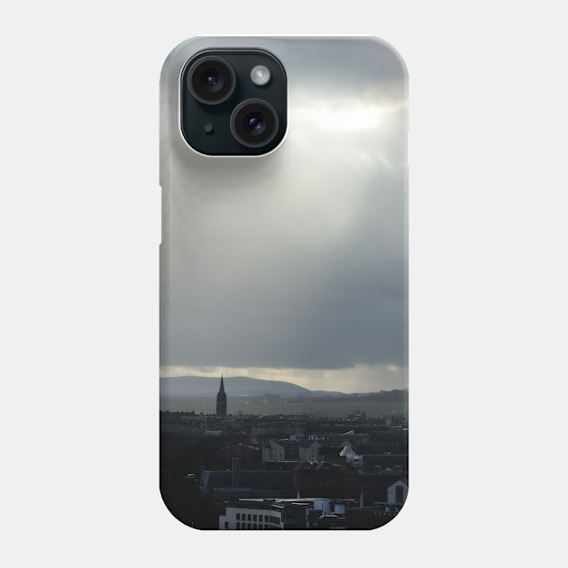 Between two church spires - Edinburgh, Scotland Phone Case by richflintphoto