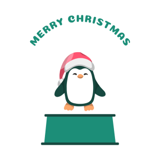 Merry Christmas Penguin T-Shirt