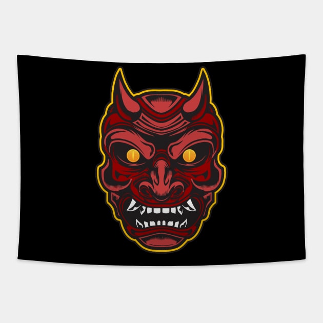 Oni Tapestry by Civron