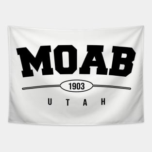 Retro Vintage Moab Utah Tapestry