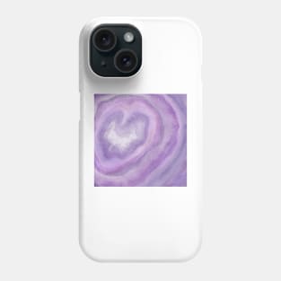 Amethyst Geode Phone Case