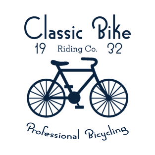 Classic Bike, Cycling Lover's T-Shirt