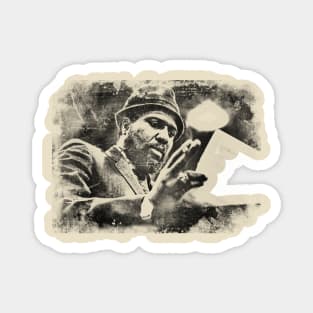 Retro Thelonious Monk Magnet