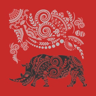 Ornate Rhino T-Shirt