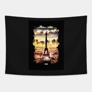 Paris Oil Painting Tapestry