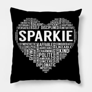 Sparkie Heart Pillow