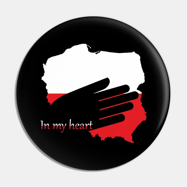 In My Heart. Poland Pin by aceofspace