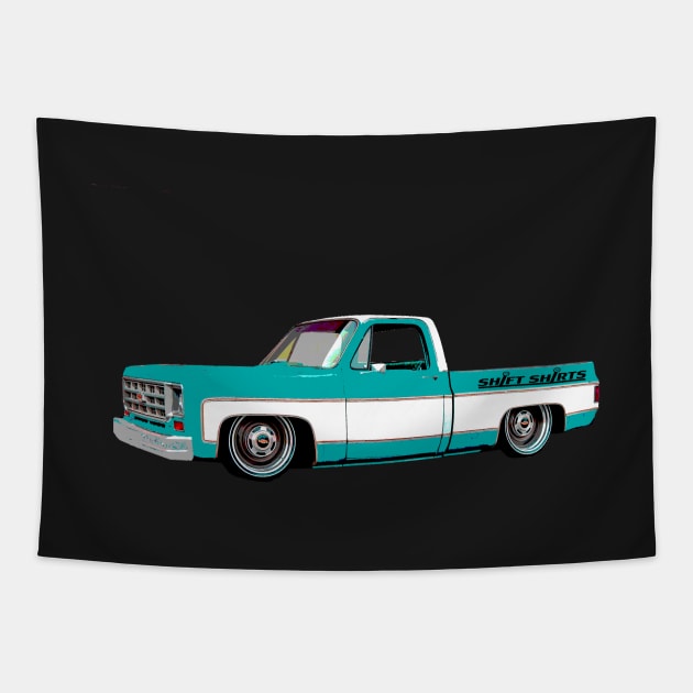 Shift Shirts Slammed Square - SQUAREBODY Inspired Tapestry by ShiftShirts