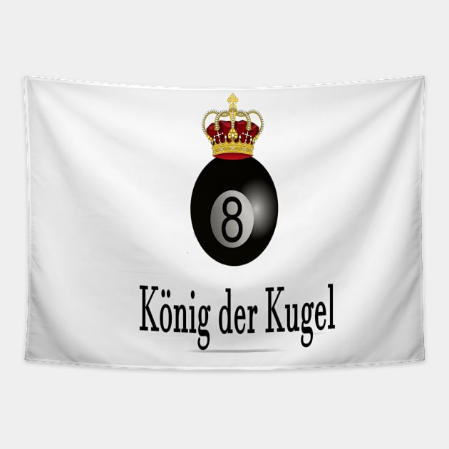 König der Kugel Tapestry by NT85