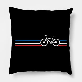Bike Stripes French National Road Race v2 Great Idea Pillow