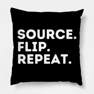 Source Flip Repeat Pillow