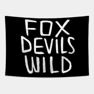 FoxDevilsWild, German Idiom, Denglish Tapestry