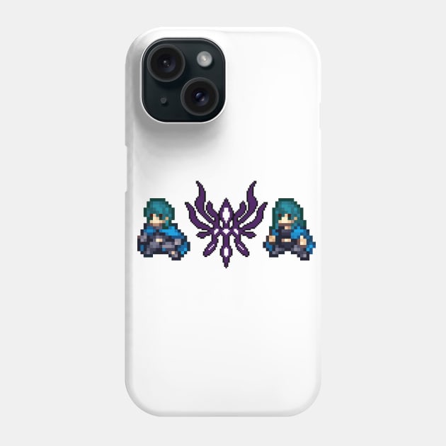 Byleth - 8 bits Phone Case by urufangu