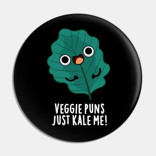 Veggie Puns Just Kale Me Cute Food Pun Pin