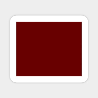 Pattern hexagonal red on black background Magnet