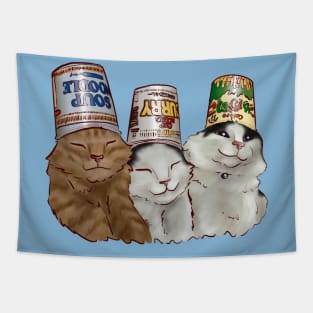 Noodle Cats Tapestry