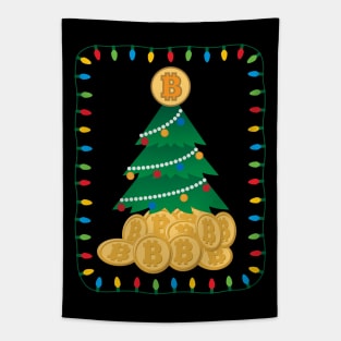 Bitcoin Christmas Tapestry