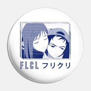 Fooly Cooly (FLCL) -- Vintage Faded Aesthetic Pin