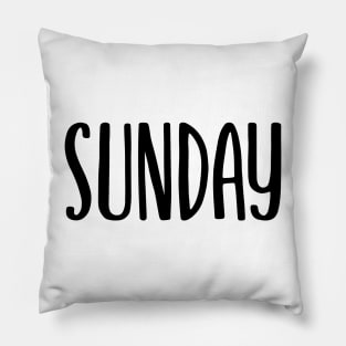 Sunday Pillow