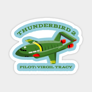 Thunderbird 2 Virgil Tracy Magnet