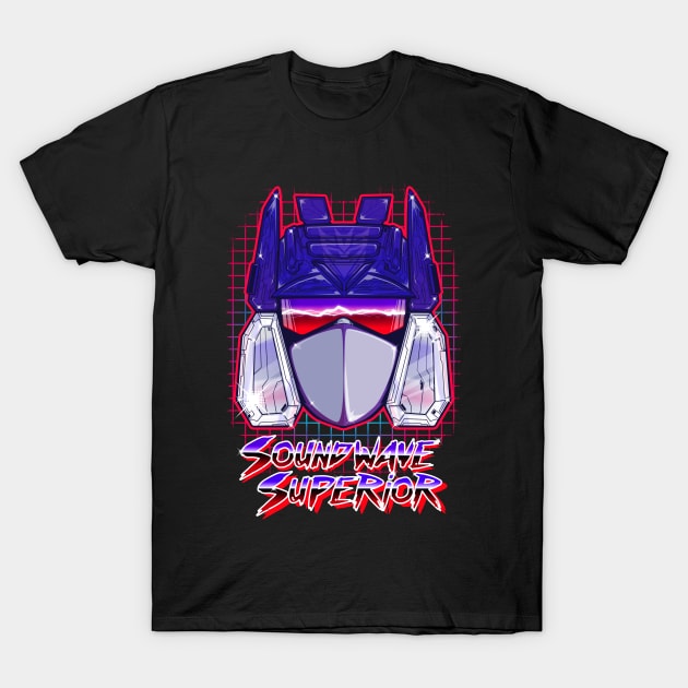 Transformers Prime Soundwave: Superior Art Print for Sale by