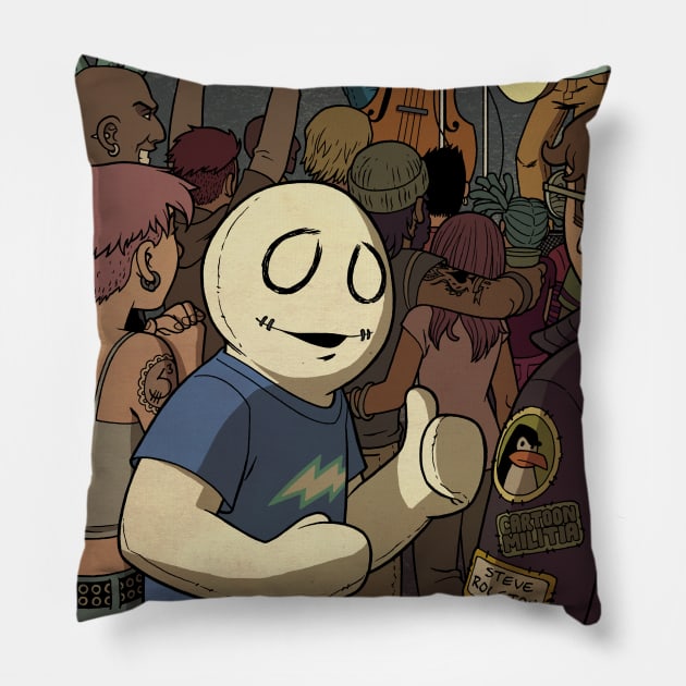 Li'l Depressed Boy -- Heartilation Pillow by DepressedBoy