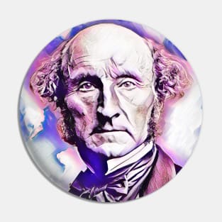 John Stuart Mill Portrait | John Stuart Mill Artwork 7 Pin