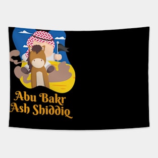 Abu Bakar The First Caliph of Islam Cute Style Tapestry