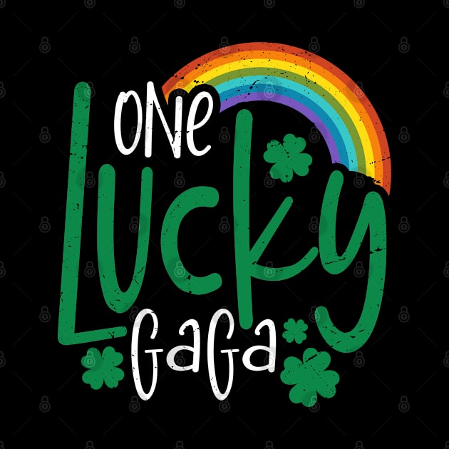 One Lucky Gaga Matching St Patricks Day Shamrock Lucky by dounjdesigner