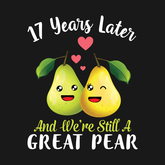 Husband And Wife 17 Years Later And We're Still A Great Pear by DainaMotteut