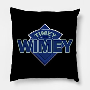 Timey Wimey - Doctor Who Style Logo Pillow