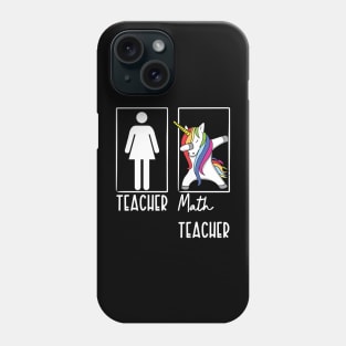 Math Teacher Phone Case