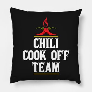 Chili Cook Off Team Member Pillow