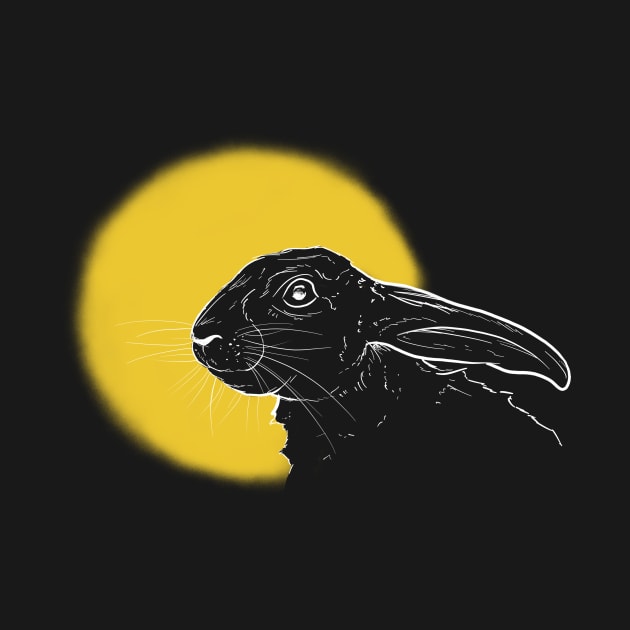 Hare with Sun by GnauArt