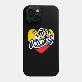 Viva Colombia - Corazón Phone Case