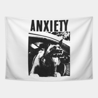 anxiety by psycho99 Tapestry