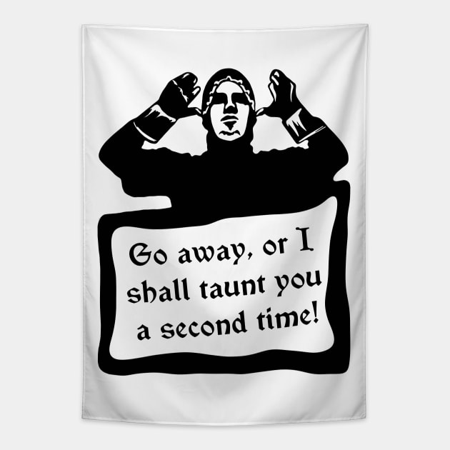 Holy Grail French Taunt Tapestry by Slightly Unhinged