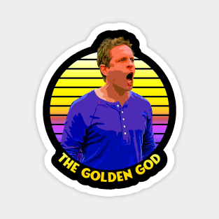 THE GOLDEN GOD: Sunset Stripes Magnet