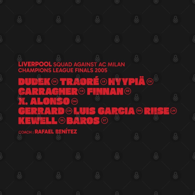 Liverpool Squad Final Champions 2005 by kindacoolbutnotreally