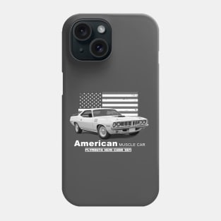 Plymouth Hemi Cuda American Muscle Car 60s 70s Old is Gold Phone Case
