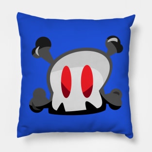 red bonehead Pillow