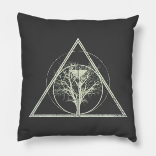 Tree of life / knowledge | Bodhi tree | Geometric design Pillow