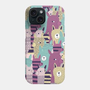 Llama Moody Phone Case