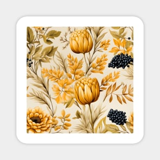 Autumn Harvest Pattern 19 Magnet